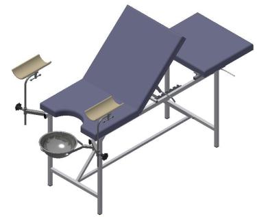 Кушетка гінекологічна КСГ-Т, ТМ Атон